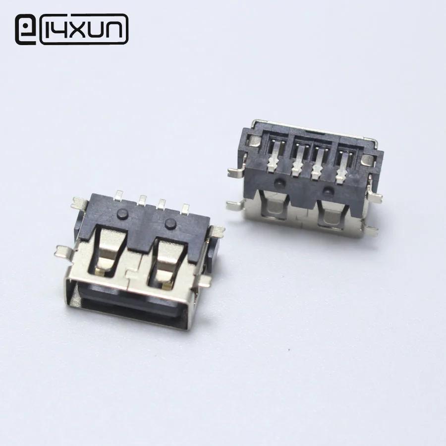 10 pcs smd usb  a   4pin af 10.0 pcb       ڸ diy  ȭ 峭 μ